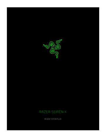 Razer Seirēn X | RZ19-02290 Mode d'emploi | Fixfr