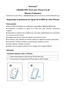 Technaxx TX-27 Linkase Pro white Manuel du propriétaire