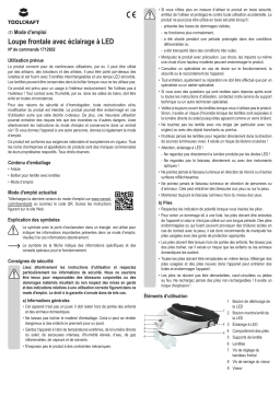 TOOLCRAFT TO-5137806 Headband magnifier Manuel du propriétaire