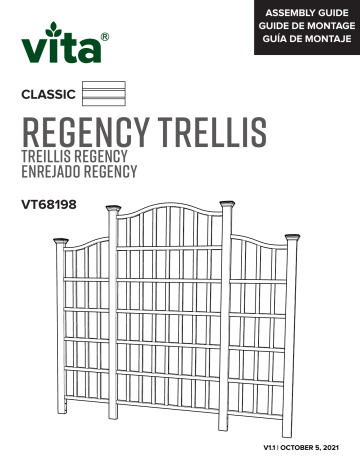 Vita Regency Trellis Mode d'emploi | Fixfr