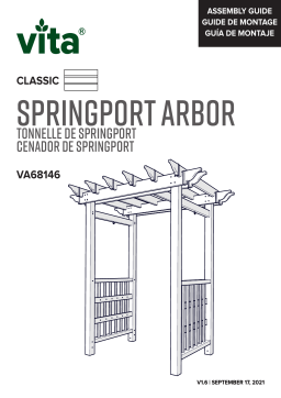 Vita Springport Arbor Mode d'emploi