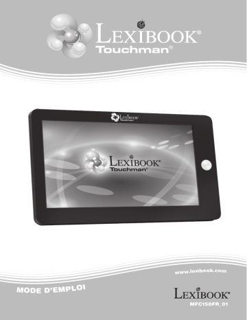 Lexibook MFC150FR_01 Tablette Touchman Manuel utilisateur | Fixfr