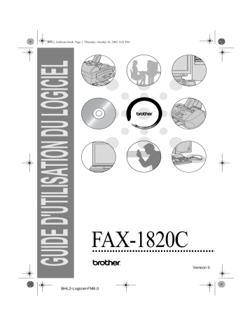 Brother FAX-1820C Inkjet Printer Manuel utilisateur | Fixfr
