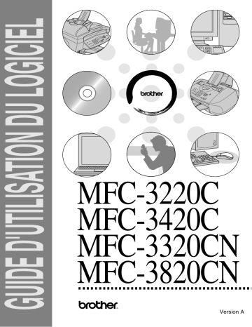 MFC-3220C | MFC-3420C | MFC-3820CN | Brother MFC-3320CN Inkjet Printer Manuel utilisateur | Fixfr