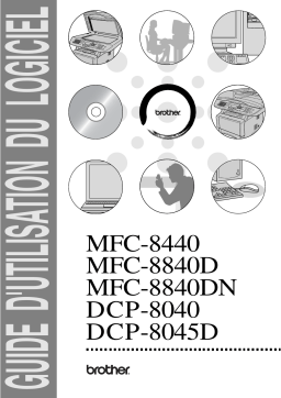 Brother MFC-8840DN Monochrome Laser Fax Manuel utilisateur