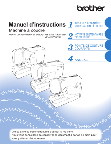 CE8080/CE8080PRW | SC9500 | Brother CS5055PRW Home Sewing Machine Manuel utilisateur | Fixfr