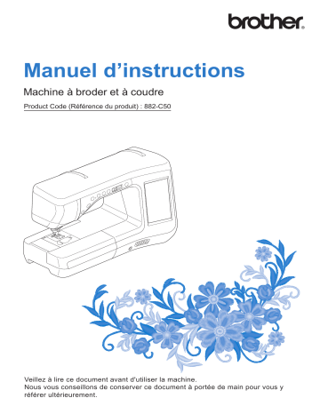 Brother Innov-is VM5100 Home Sewing Machine Manuel utilisateur | Fixfr