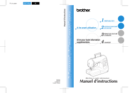 Brother NX-400Q/400 Home Sewing Machine Manuel utilisateur