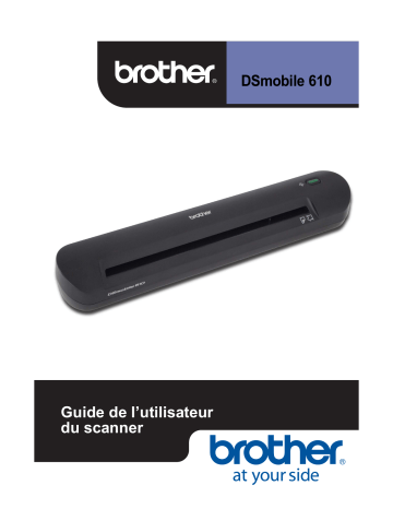 Brother DS-610 Document Scanner Manuel utilisateur | Fixfr