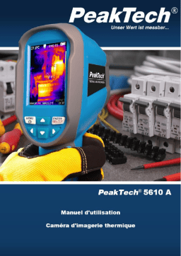 PeakTech P 5610 A Thermal Imaging Camera Manuel du propriétaire