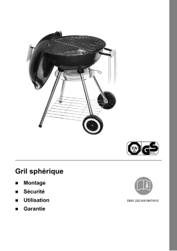 Dario DMV-2221401967/610 Kettle BBQ Manuel utilisateur