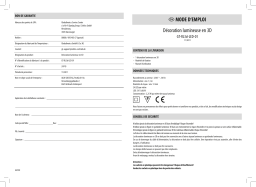 Globaltronics GT-RL3d-LED-01 3D LED Ropelight Figurines Manuel utilisateur