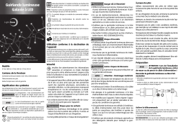 LightZone GT-GLC-WW-02/GT-GLC-AM-02/GT-GLC-MC-01 Galaxy Light Chain Manuel utilisateur