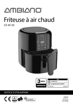 Ambiano GT-AF-05 Hot Air Fryer Manuel utilisateur