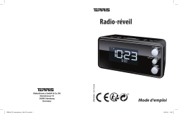 TERRIS RW 594 clock radio Manuel utilisateur