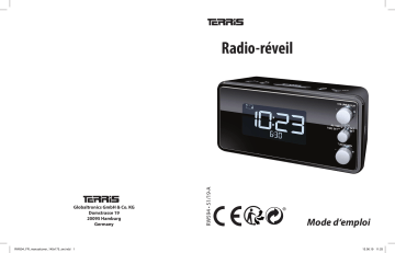 TERRIS RW 594 clock radio Manuel utilisateur | Fixfr
