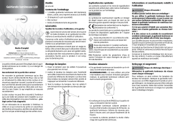 LightZone GT-LCS-05 Light Chain Summer Manuel utilisateur