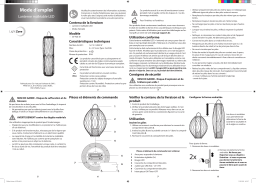 LightZone GT-FDL-01 Foldable Lantern Manuel utilisateur