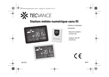 GT-WT-03 | Globaltronics GT-WS-19H Weather Station Manuel utilisateur | Fixfr