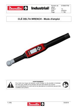 Desoutter Q-SHIELD 30-C (6159352000) Battery Assembly Tool Mode d'emploi