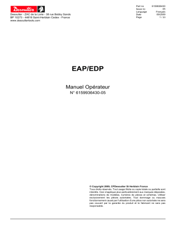 Horizontal Bail ERAL - ERDL 1.5 / 2 (6153965620) | WELDED CLAMP (6153965515) | Desoutter Reaction bar ring ERDL 1.5 / 2 (6153965515) Accessory Manuel du propriétaire | Fixfr