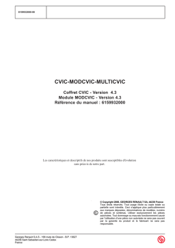 Desoutter CVIS-CVIC PC2000 1 install (6159275210) Electric Assembly System Manuel du propriétaire