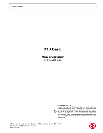 Power cable DTU - USA (6159172030) | Power cable DTU - UK (6159172020) | Tool cable 110V 5m (6159174850) | Power cable and plug (6159172030) | Power cable and plug (6159172020) | Tool cable 110V 15m (6159174870) | Desoutter Power cable DTU - Europe (6159172010) Accessory Manuel du propriétaire | Fixfr