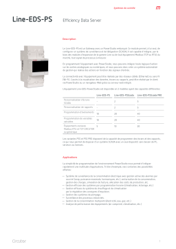 Circutor Line-EDS-PS Efficiency Data Server Manuel utilisateur