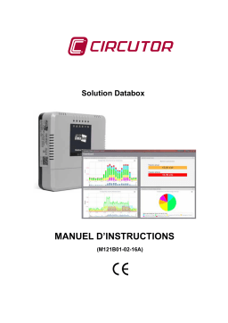 Circutor DataBox Energy management and control Manuel du propriétaire