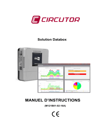 Circutor DataBox Energy management and control Manuel du propriétaire | Fixfr