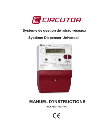 Circutor E42001. Dispenser-Soft Manuel du propriétaire | Fixfr