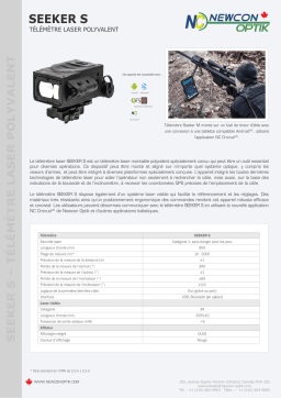 Newcon Optik SEEKER S spécification