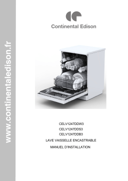 CONTINENTAL EDISON CELV1247DDB3 Manuel utilisateur