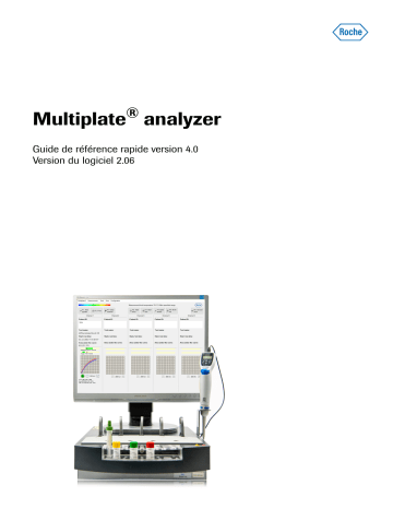 Roche Multiplate 5 Analyzer Guide de référence | Fixfr