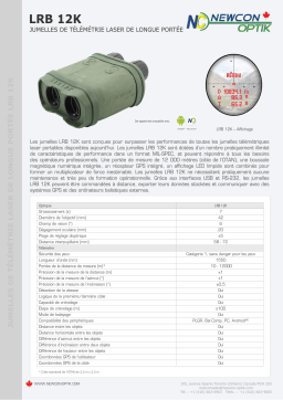 Newcon Optik LRB 12K spécification