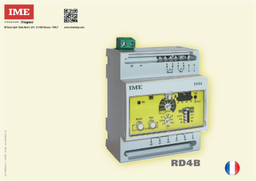 RD4B21HB | RD4B211B | RD4B213B | RD4B212B | IME RD4B215B Manuel utilisateur | Fixfr