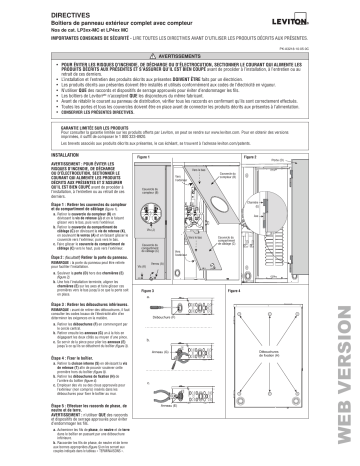 LP315-MC | Leviton LP420-MC 42 Space Outdoor All-In-One Meter Load Center Combo Manuel utilisateur | Fixfr