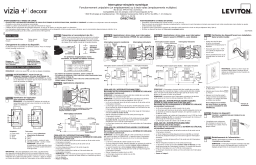 Leviton VPT24-16Z Indoor Decora 24-Hour Programmable Timer Manuel utilisateur