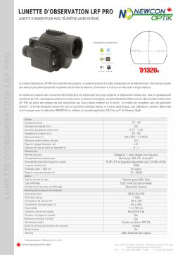 Newcon Optik SPOTTER LRF PRO spécification