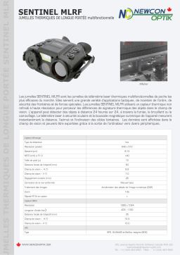 Newcon Optik SENTINEL MLRF spécification