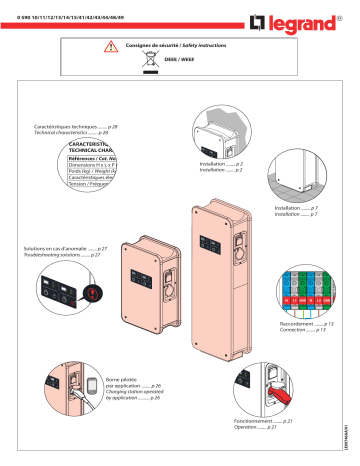 059042 | 059048 | 059044 | 059049 | 059041 | Legrand 059043 Manuel utilisateur | Fixfr