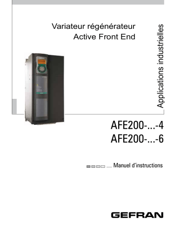 gefran AFE200 Inverter Manuel utilisateur | Fixfr