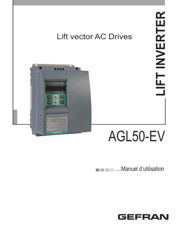 gefran AGL50 - EV Inverter Manuel utilisateur | Fixfr