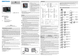 gefran 650 PID Controller, 1/16 DIN Guide de démarrage rapide