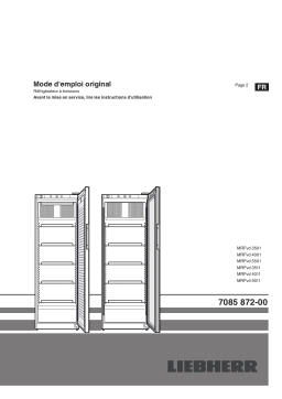 Liebherr MRFvd 5511 Performance Mode d'emploi