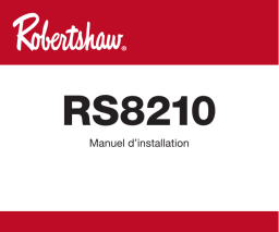 Robertshaw RS8210 Manuel d’installation Manuel utilisateur