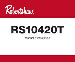 Robertshaw RS10420T Manuel d’installation Alexa Manuel utilisateur