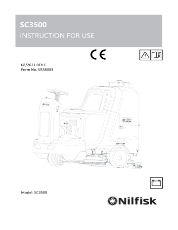 Nilfisk SC3500 Manuel utilisateur | Fixfr