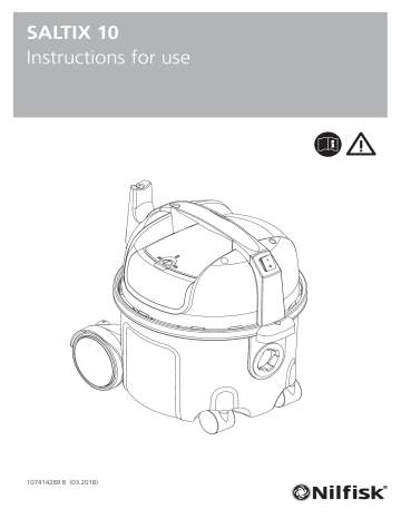 Nilfisk SALTIX 10 Manuel utilisateur | Fixfr