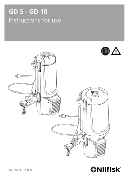Nilfisk GD5 FLY Manuel utilisateur